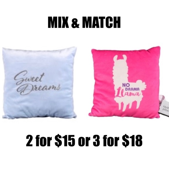 NO DRAMA LLAMA PILLOW NWT - Picture 3 of 3